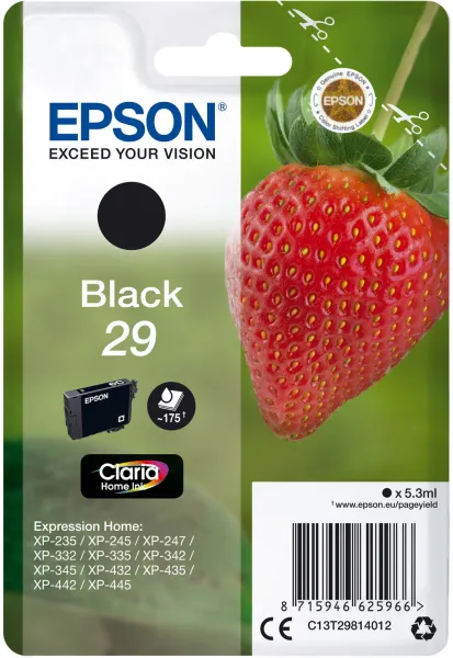 Epson 29 Blekkpatron Svart