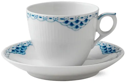Royal Copenhagen Prinsesse kopp med skål - 17 cl