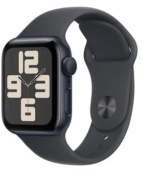 Apple Watch SE GPS 40mm - Midnight Aluminium Case with Midnight Sport Band - M/L