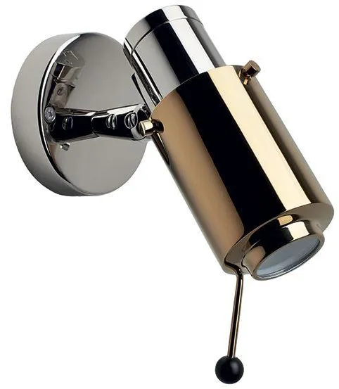 Biny Spot Vegglampe Nikkel & Gull M. LED